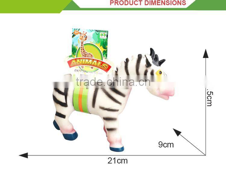 Most popular rubber plastic zebra toys for sale