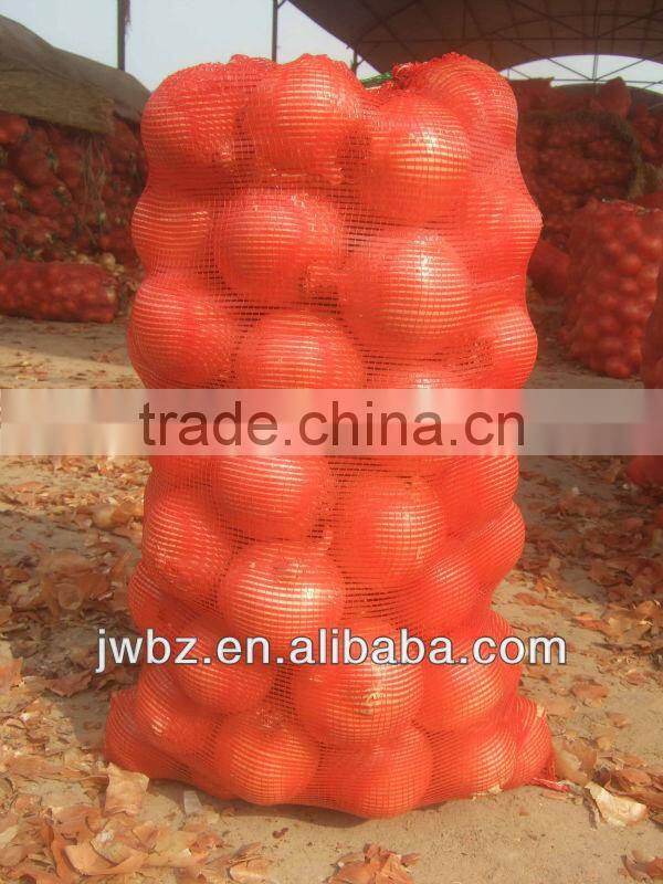 Plastic agricultural woven mesh bag for sale