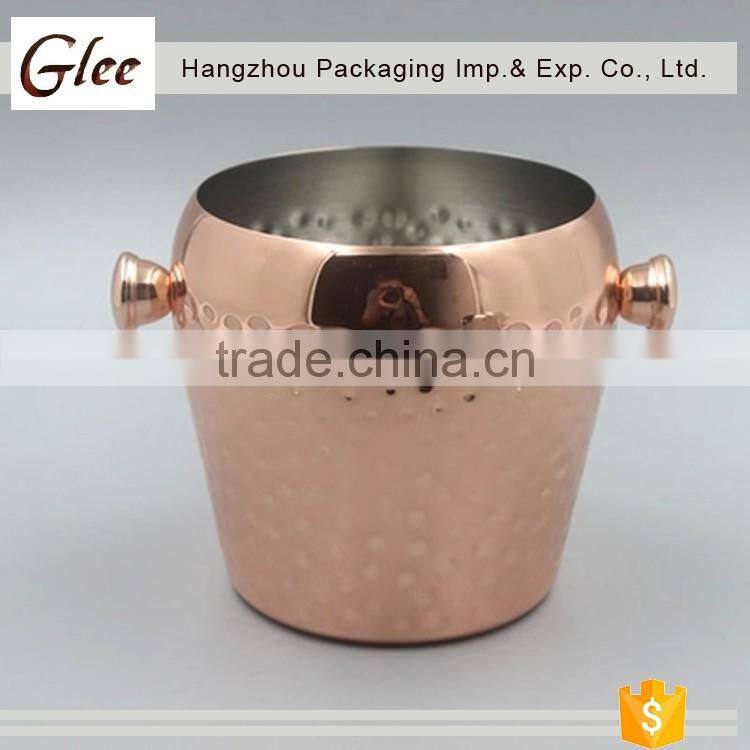 Small round popular ice bucket