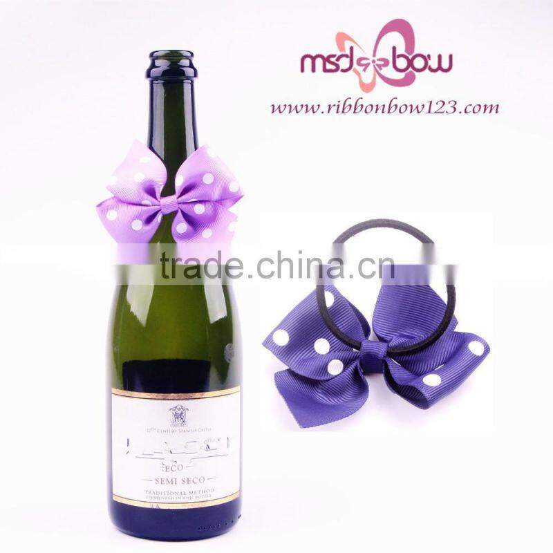 gift wrapping pre made elastic ribbon bow