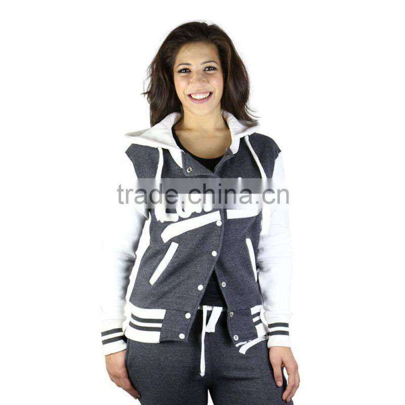 New Womens Ladies Varsity Joggers Baseball soccer Tracksuit
