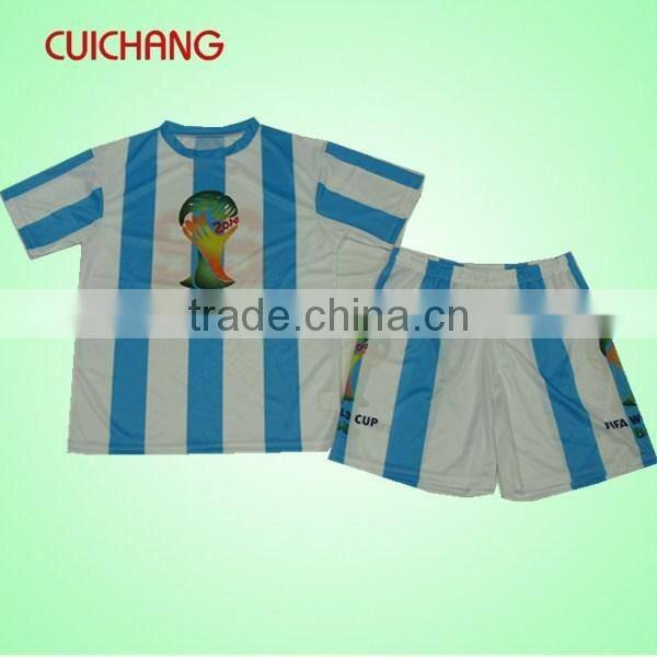 wholesale soccer uniform with custom design