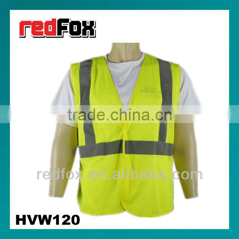 3m high visibility reflective safety vest of custom design
