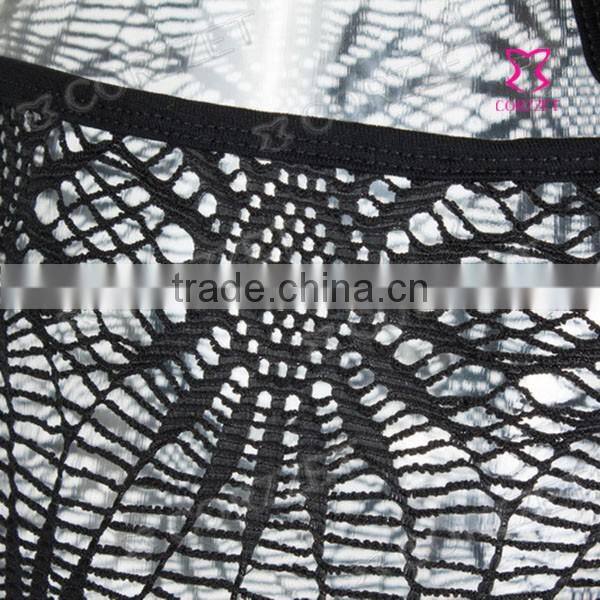 Black sexy backless girls nighty sexy wear lingerie