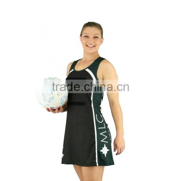 China Factory ladies netball jerseys popular netball bodysuits netball dress uniform