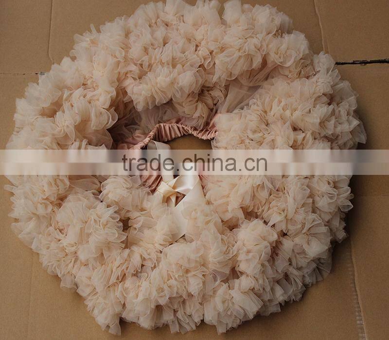 Wholesale Cute Girls Fluffy Ruffle Pettiskirts Baby Chiffon Tutu Dress Skirts Clothing