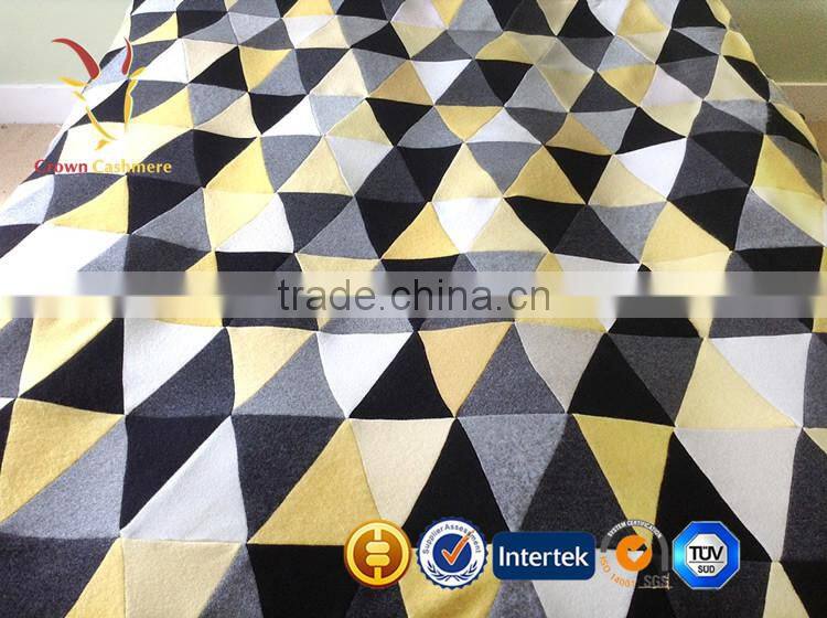 High Quality Knitted Cashmere Baby Throw Blanket