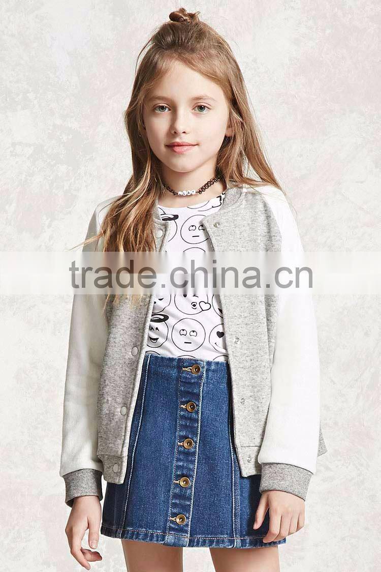 2017 new design high quality old school uniforms varsity jacket