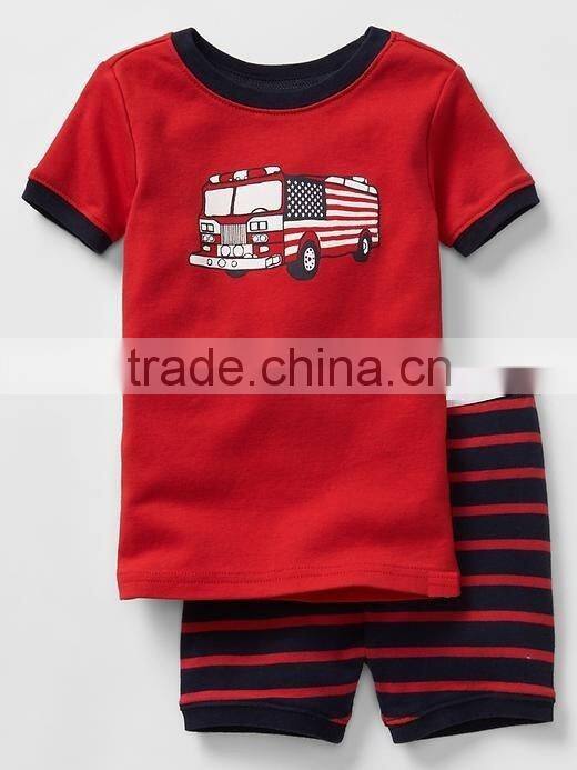 Monkey printed short sleep set for Boys