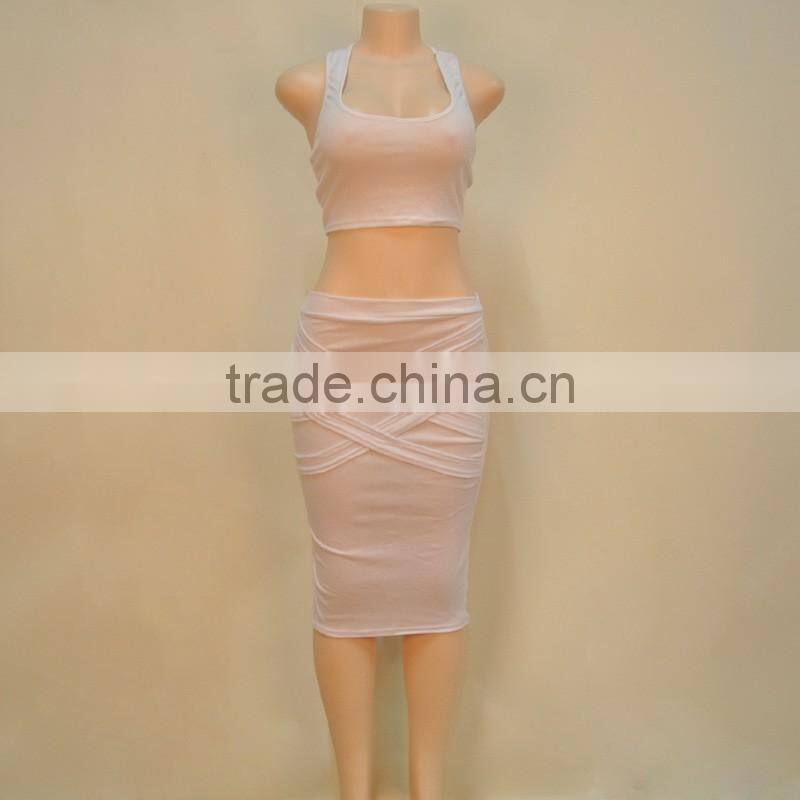 2016 Summer Skirts Ladies And Shirts For Women Cheap Two-Piece Dress Set