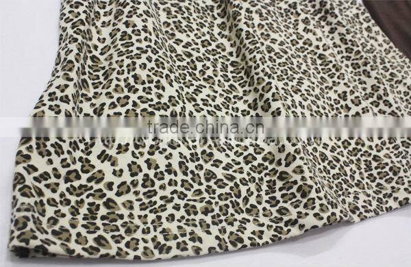 Top design summer pajamas for lady leopard printing pajama 2pcs set custom wholesale