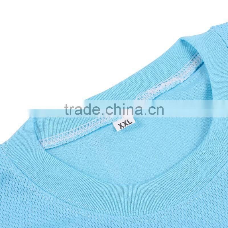 oem service mesh coolmax outdoor basic blank running sportswear dri fit plain t-shirts supplier