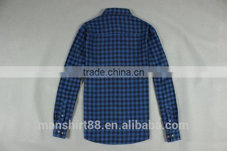 latest winter design button down flannel couple shirt plaid shirt