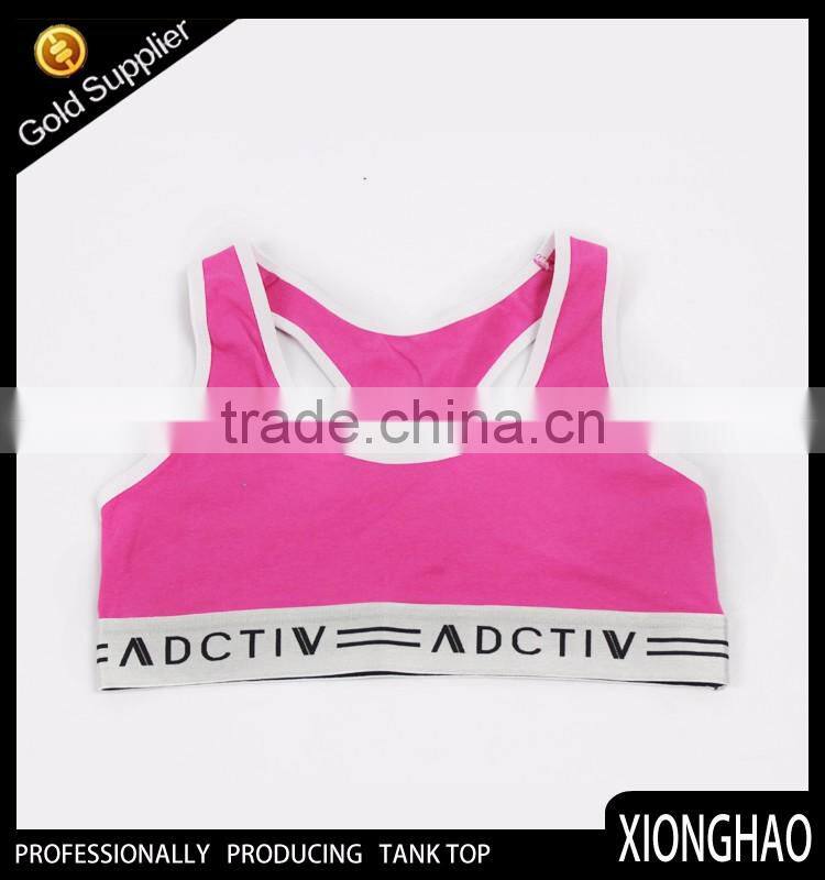 Exporting high quality fashionable youth cotton bralette for Girls
