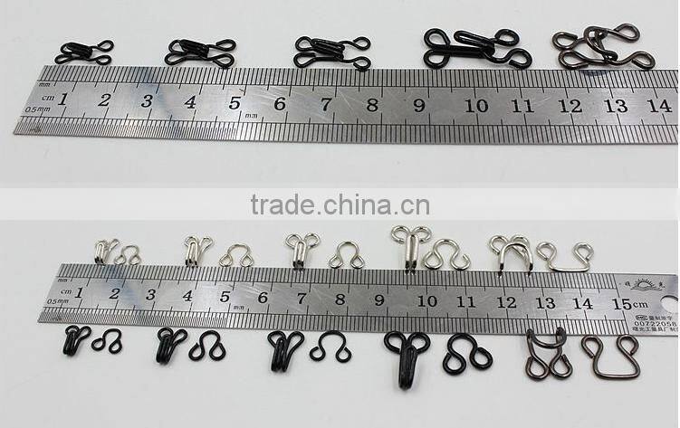 bra hook and eye and metal hook and eye for collar trousers