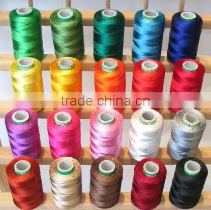 Low Shrinkage 100% Rayon Material Embroidery Thread