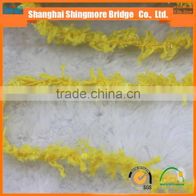 china fancy yarn supplier cheap wholesale high quality polyester coral fleece yarn for knitting