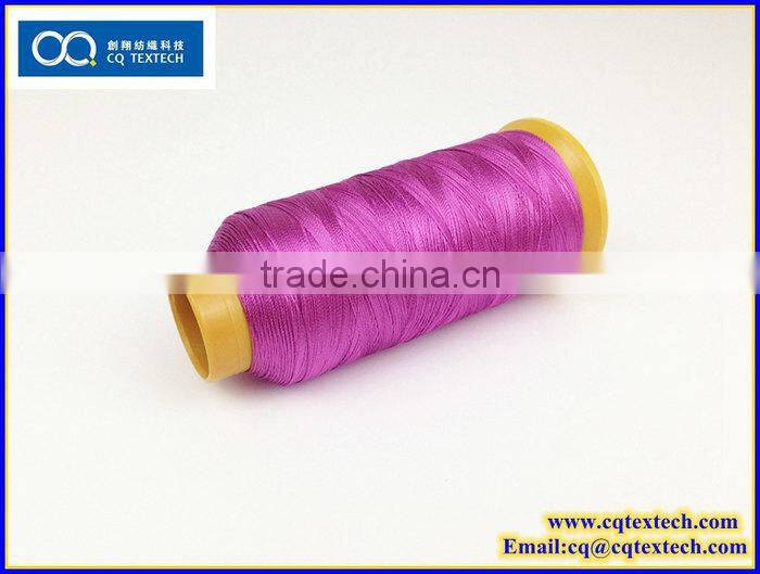 Wholesale Low Carbon Decoration 100% Polyester Sewing Thread