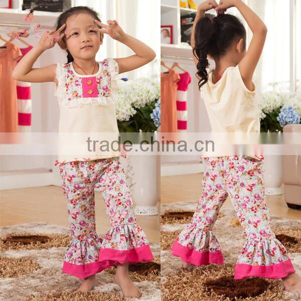 baby cotton clothes baby nonet sleeve with long pants set