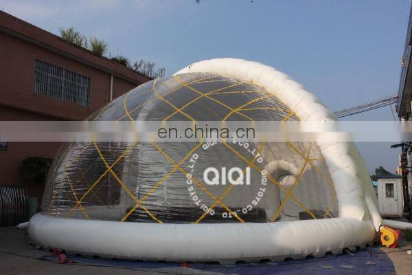 New inflatable bubble tent white inflatable dome tent transparent tent for sale