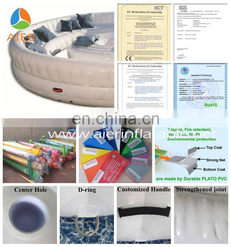 2016 innovative inflatable sofa for outdoor, inflatable chesterfield sofa