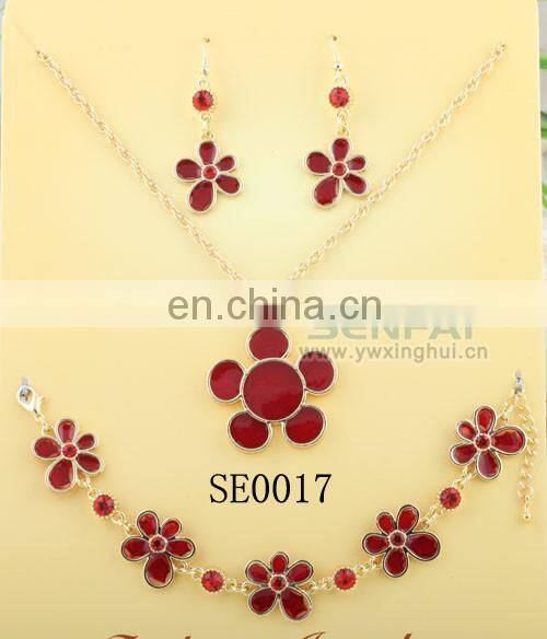 Wholesale costume jewelry lead and nickel safe alloy wedding jewelry for brides