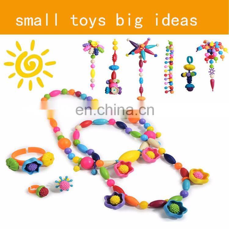 DIY Bracelets Necklace Early Childhood Educational Toys