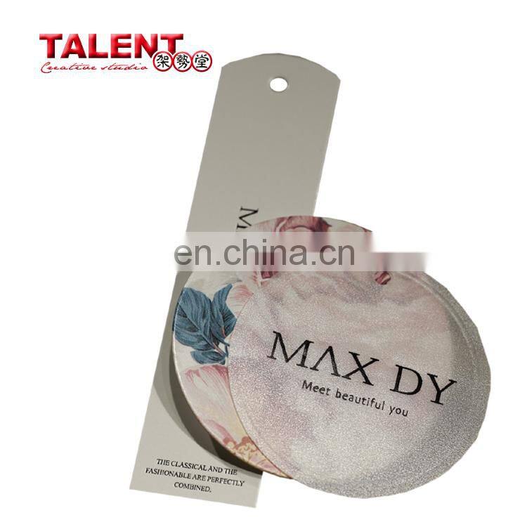 Custom Private Brand jeans hang tag for girl with high quality