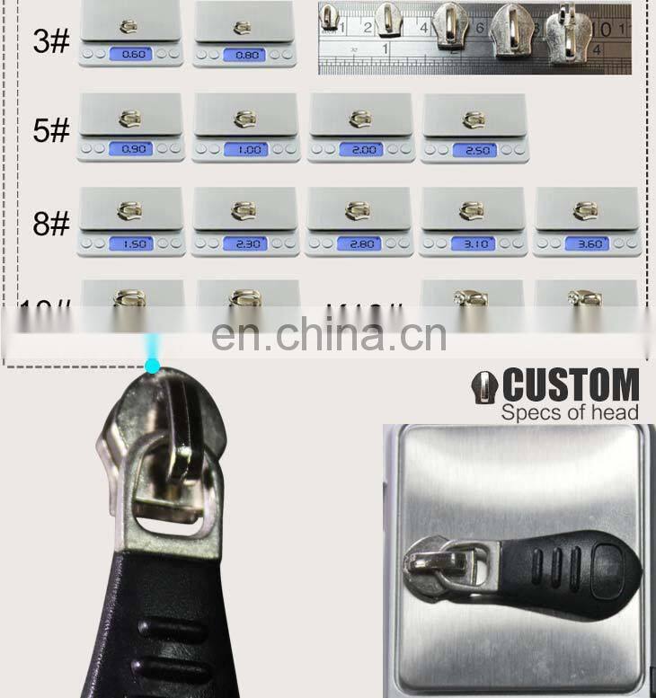 High quality wholesale free sample silicone zipper pull