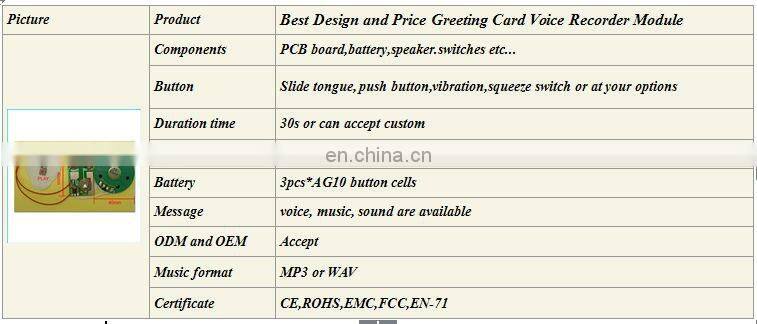 High Quality Small Voice Recorders for Cards chip ic