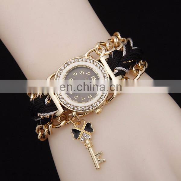 Factory chain bracelet watch fancy lady watch