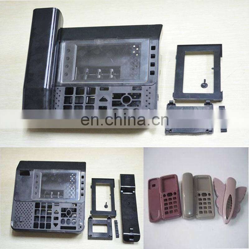 Factory sales!Professional injection Plastic telephone housing of office telephone,Landline Phones Case Customized