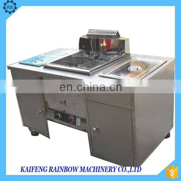 Hot sale commercial gas fried chicken fryer machine with low price
