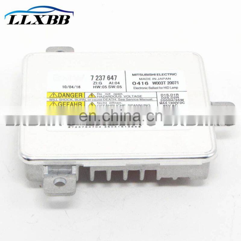 Original Headlight Xenon Ballast HID Control Module Unit 12V 63117237647 7237647 For Mitsubishi BMW Cadillac