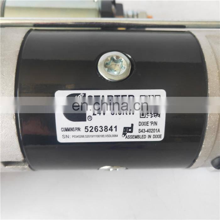 ISF3.8 engine 24v 3.6kw motor starter 5263841 5253841