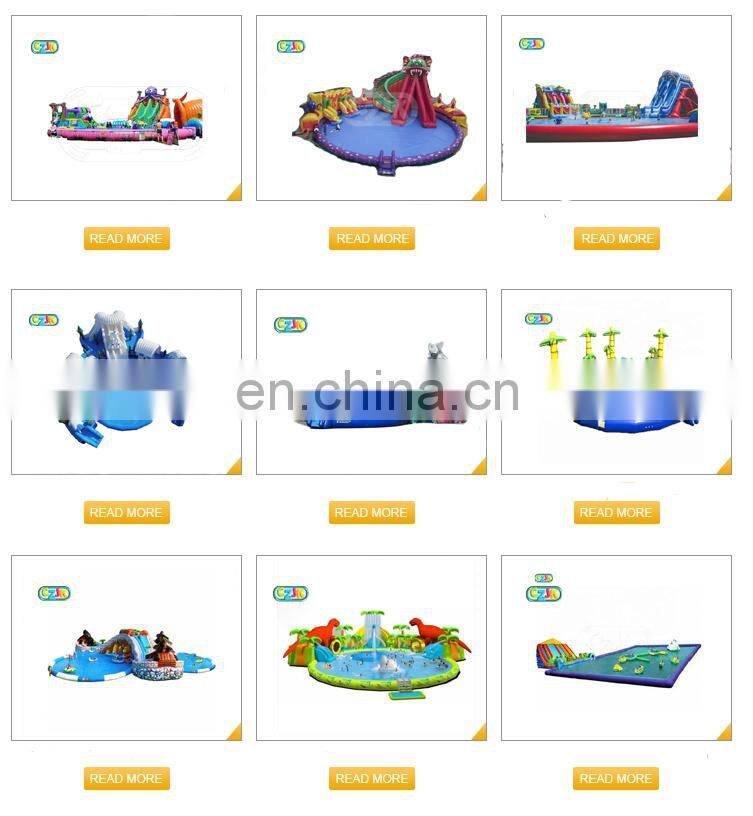 Polar bear china commercial inflatable water park for sale