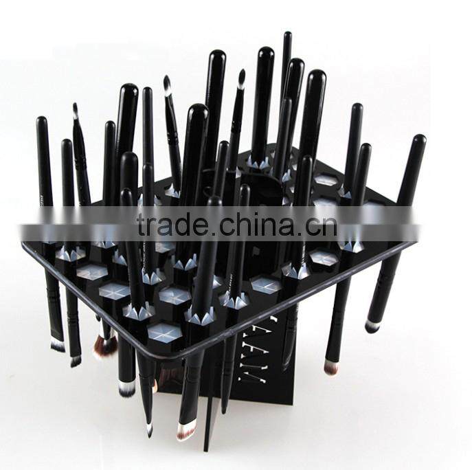 42 hole professional fold air dry brush rack holder