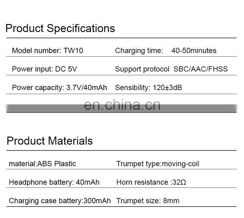 Earphone Earphone Wireless Bt Supports Active Noise Reduction Type-C Charging Compartment Interface Wireless Earphones