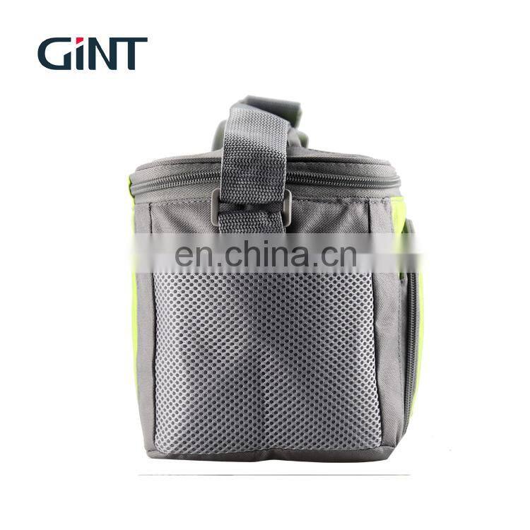 GINT 10L Portable 600D PVC PEVA Waterproof Food Fitness Lunch Cooler Bag