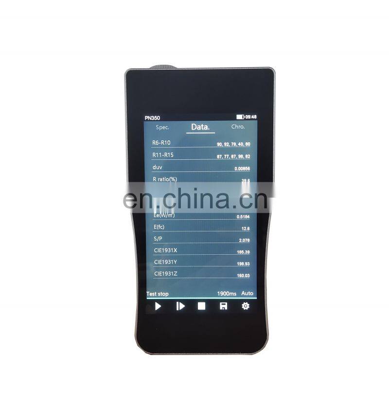 PN350B 380-780nm Handheld illuminance analyzer blue light tester spectrometer red and blue ray irradiance meter