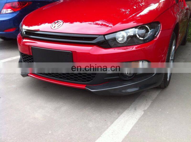 Carbon Fiber Front Car Splitter for VW Scirocco