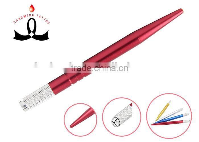4 Colors Permanent Makeup Microblading Manual Pen Tools for Eyebrow Tattoo