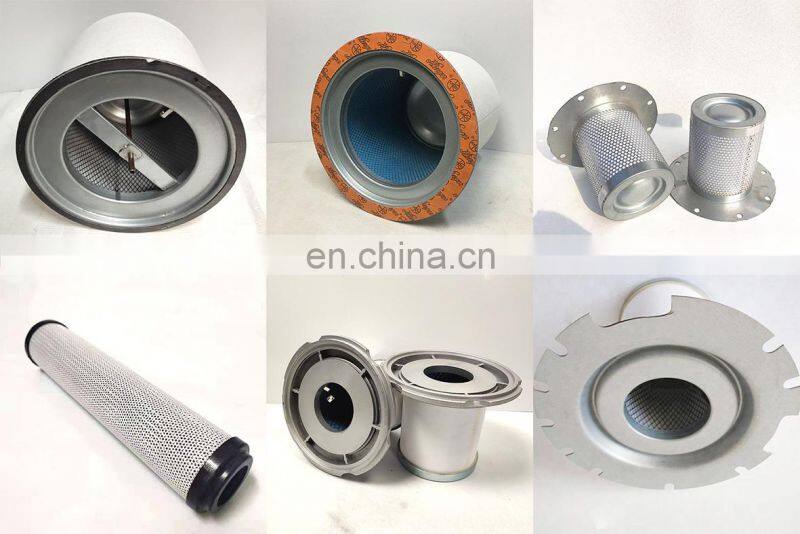 Efficient 15KW screw air compressor general oil and gas separator  S-CG19-501