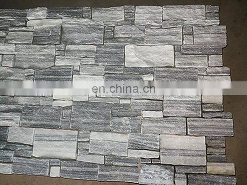 high quality siding exterior face concrete natural grey cement natural cultural stone veneer panel wall tiles cladding