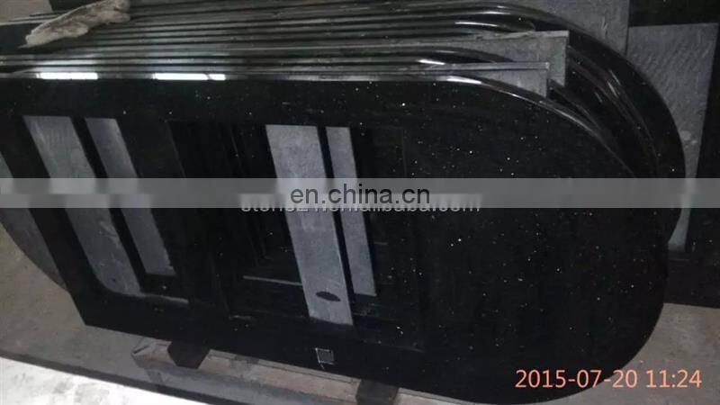 India Black Gold Granite backsplash