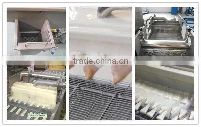 shrimp batter tempura coating machine