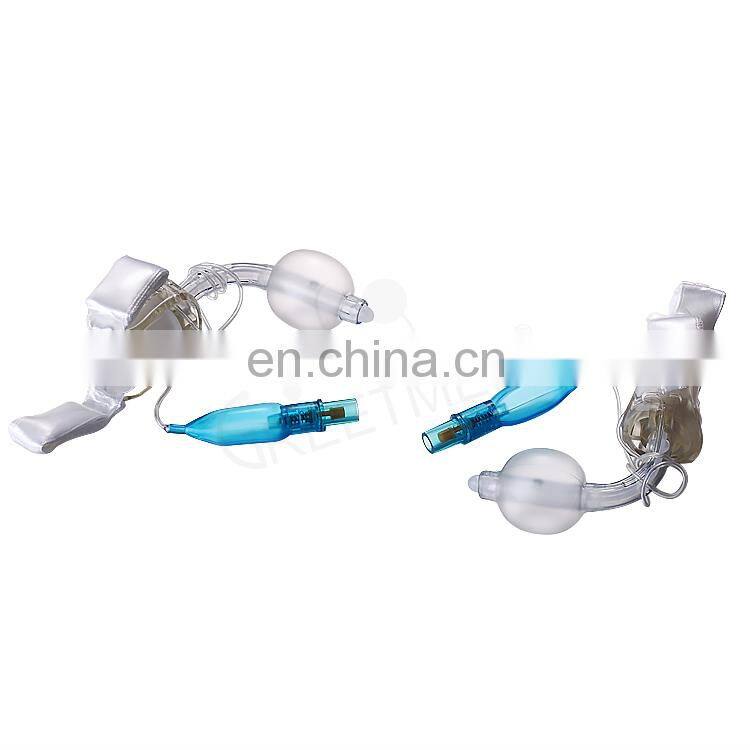 Disposable cuffed uncuffed tracheostomy tube