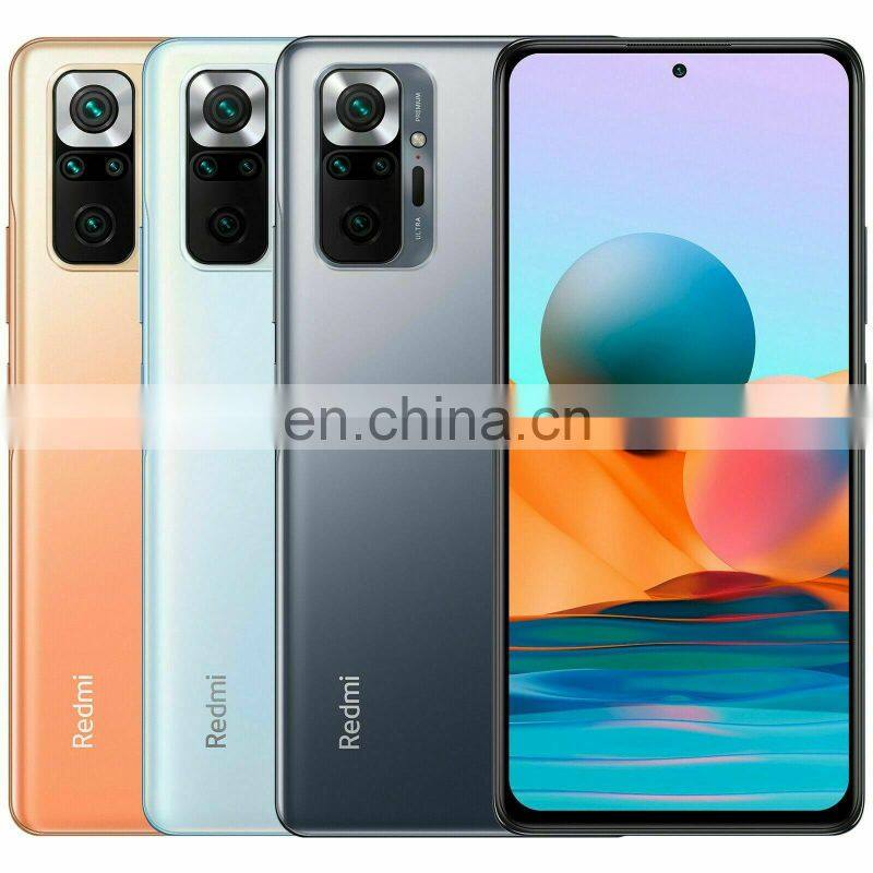 Newest Red mi Note 10 Pro AMO LED 120Hz Smartphone 108MP Quad Camera S732G Octa Core 5020mAh 33W Fast Charging Mobile Phones