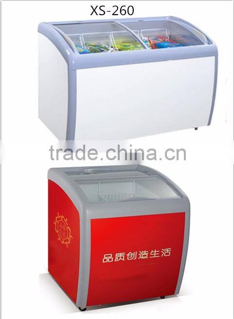 190L double door frost free refrigerator/top freezer fridge