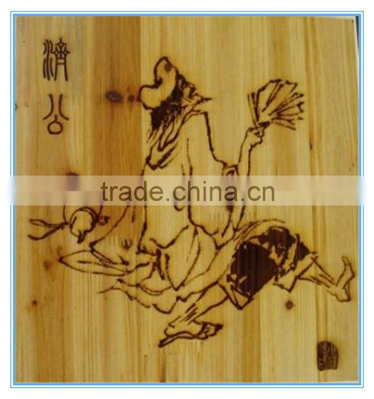 50W wood laser marking machine,leather laser marking machine